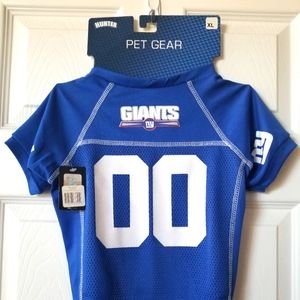 Giants licensed pet game day Jersey!